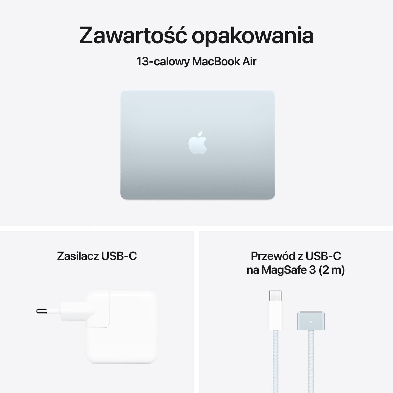 Apple MacBook Air 13 M4 24GB RAM 512GB SSD - Błękitny - obrazek 3