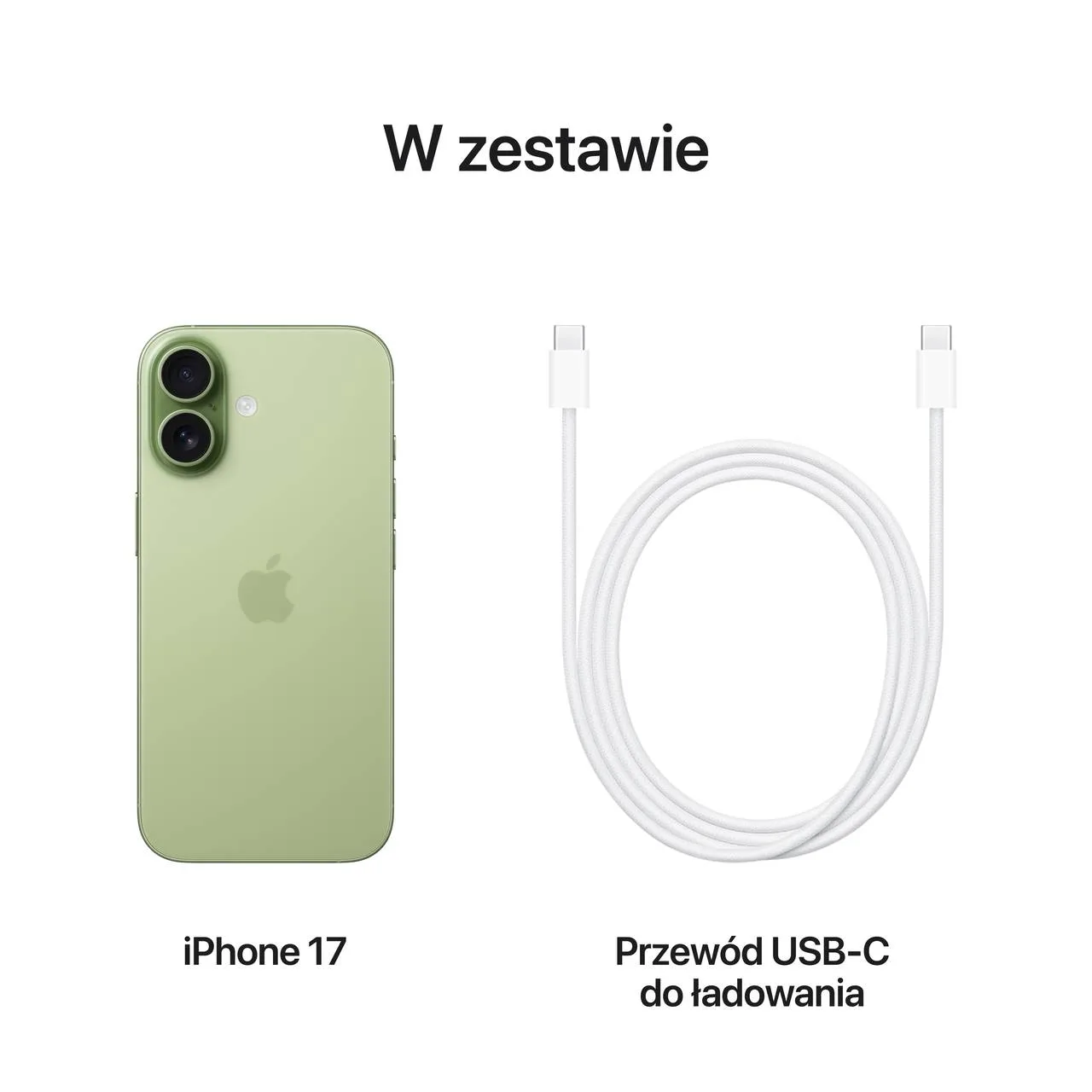 Smartfon APPLE iPhone 17 5G 256GB 6.3" 120Hz Szałwia sagę maccapital.group